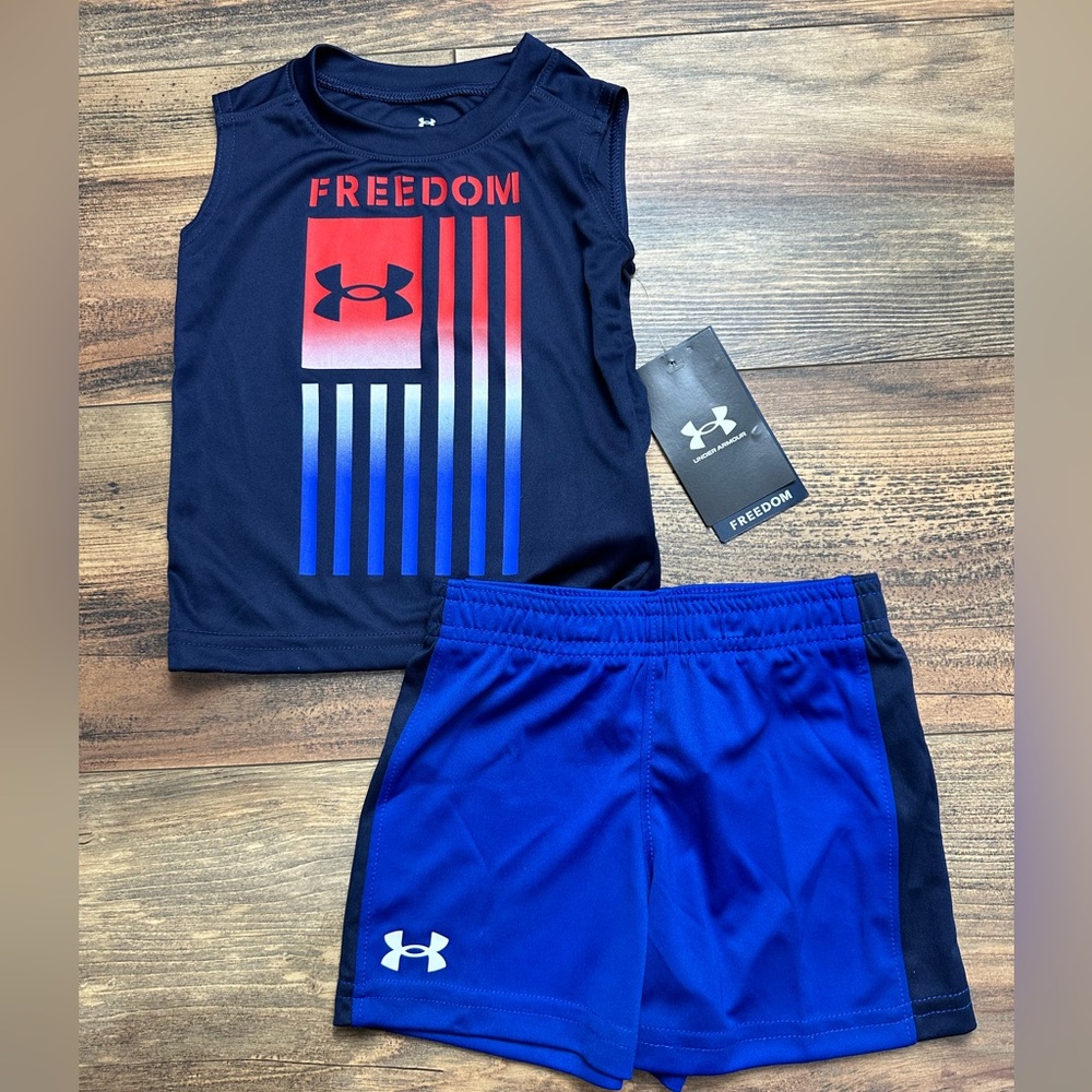 UA Baby Boy Freedom Outfit